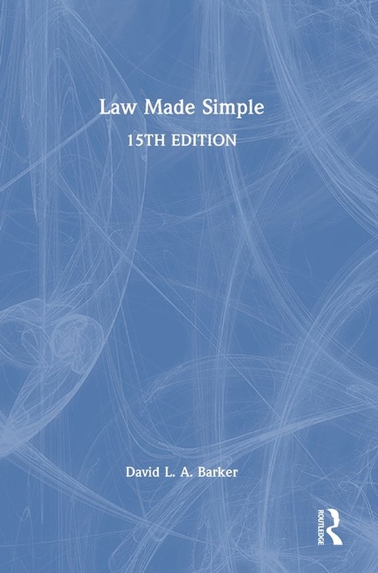 Law Made Simple - cover