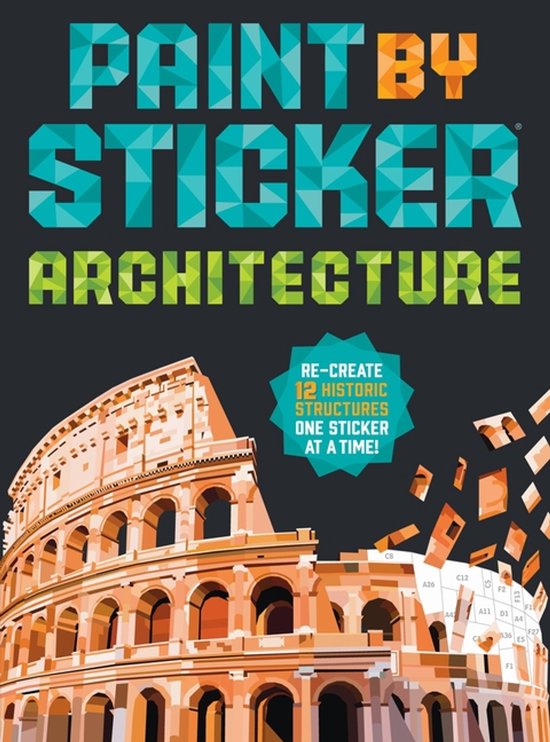 Paint By Sticker (official): Architecture - cover