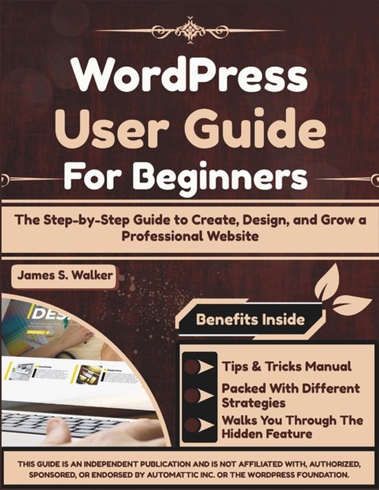 WordPress User Guide For Beginners - cover