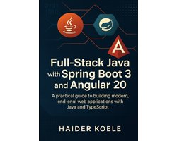 Omslag van Full-Stack Java with Spring Boot 3 and Angular 20