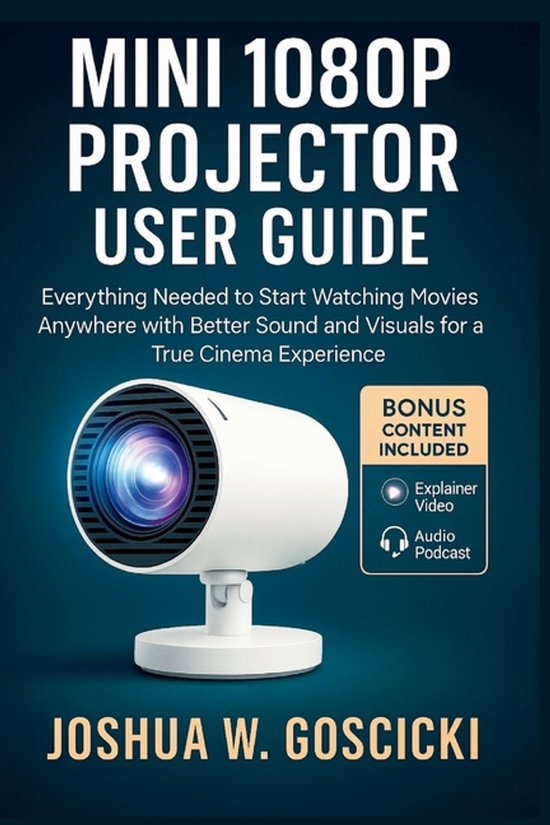 Mini 1080P Projector User Guide - cover