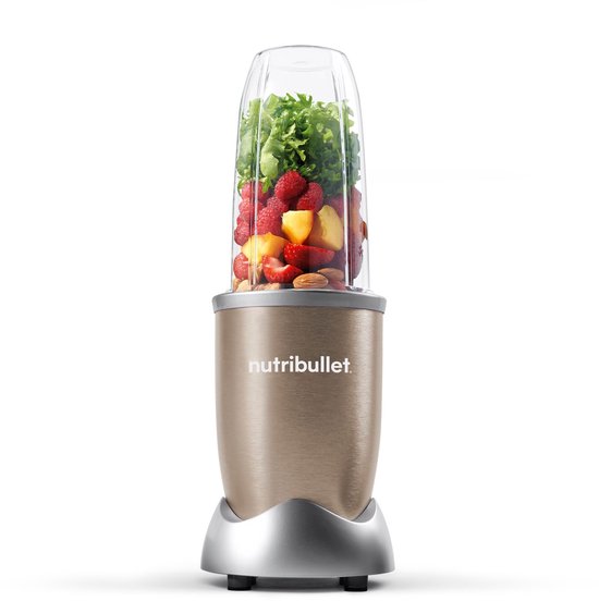 Nutribullet Pro Blender - 900 Watt - Incl. Digitaal Receptenboek - Champagne