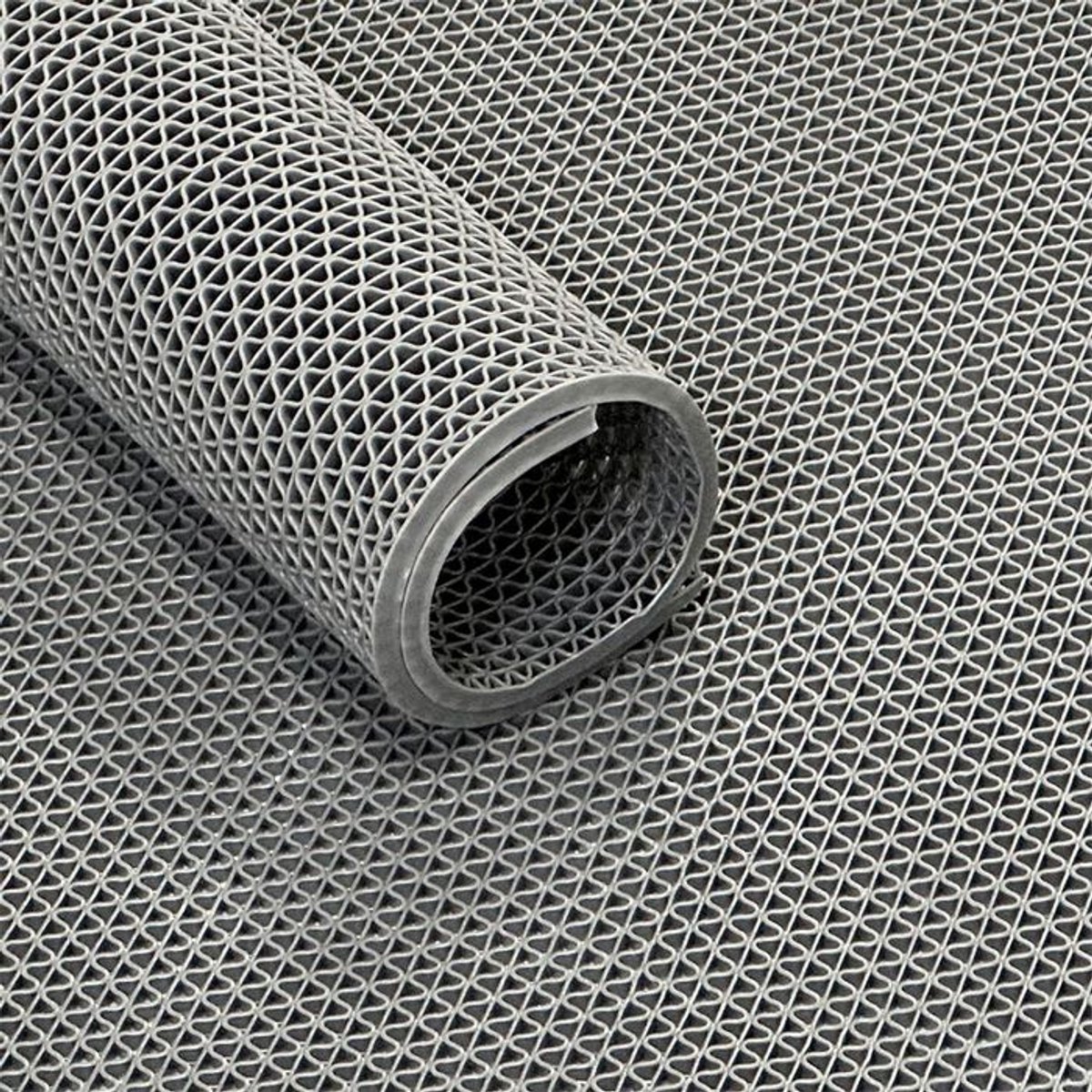 GOMbase Ultra Grip rastermat met s-structuur 90 cm - Grijs - Verkocht per strekkende meter