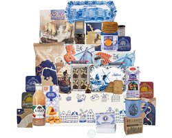 Kerstpakket - Geschenkpakket - Holland Pakket 4 - CadeauPakket met diverse Hollandse lekkernijen en cadeautjes