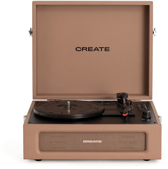 CREATE - RECORD PLAYER COMPACT - Platine vinyle rétro - Enregistreur/lecteur