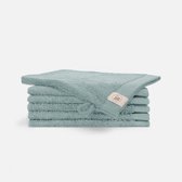 Walra Remade Washandjes 16x21 - set van 10 - Zware kwaliteit - Jade