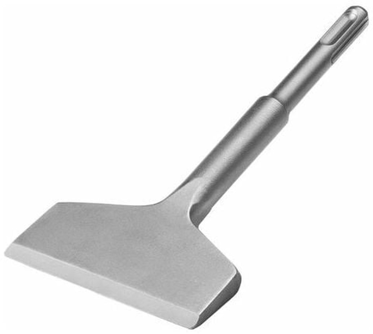 SDS Plus Platte Beitel 165mm x 75mm Schuine Beitel Professionele Beitel Brede Beitel voor gebruik in Keramische Vloertegels
