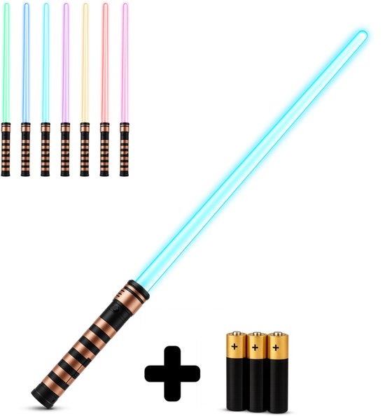 Lightsaber - Light Saber - 7 Kleuren - Licht & Geluid - Verstelbaar - INC BATTERIJEN - Lichtzwaard - Jedi - Vechten - Rolspel - Cosplay - Laserzwaard