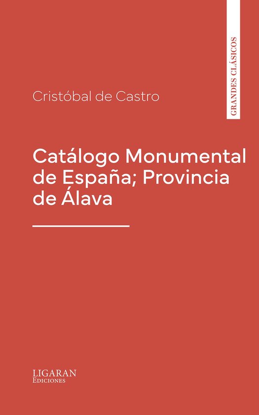 Catálogo Monumental de España; Provincia de Álava - cover