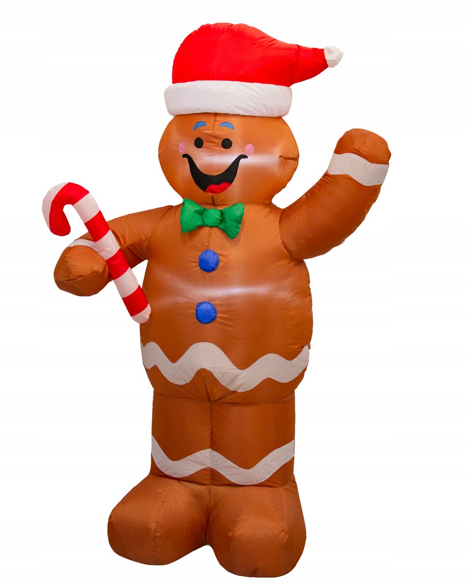 OPBLAASBARE LED-KERSTKOEK, GROTE OPBLAASBARE LED 155cm JUMIhome