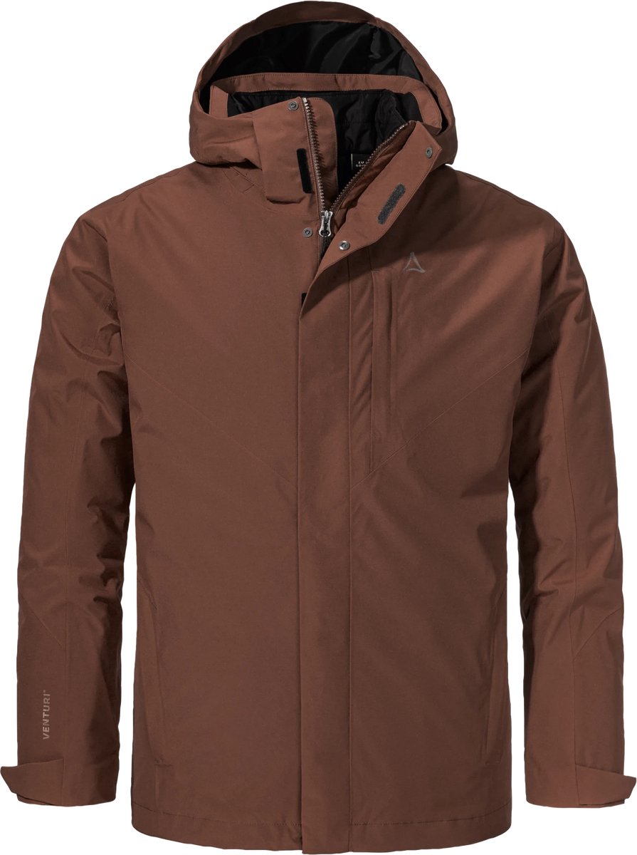 Schöffel 3in1 Jacket Style Tamina MNS Bruin