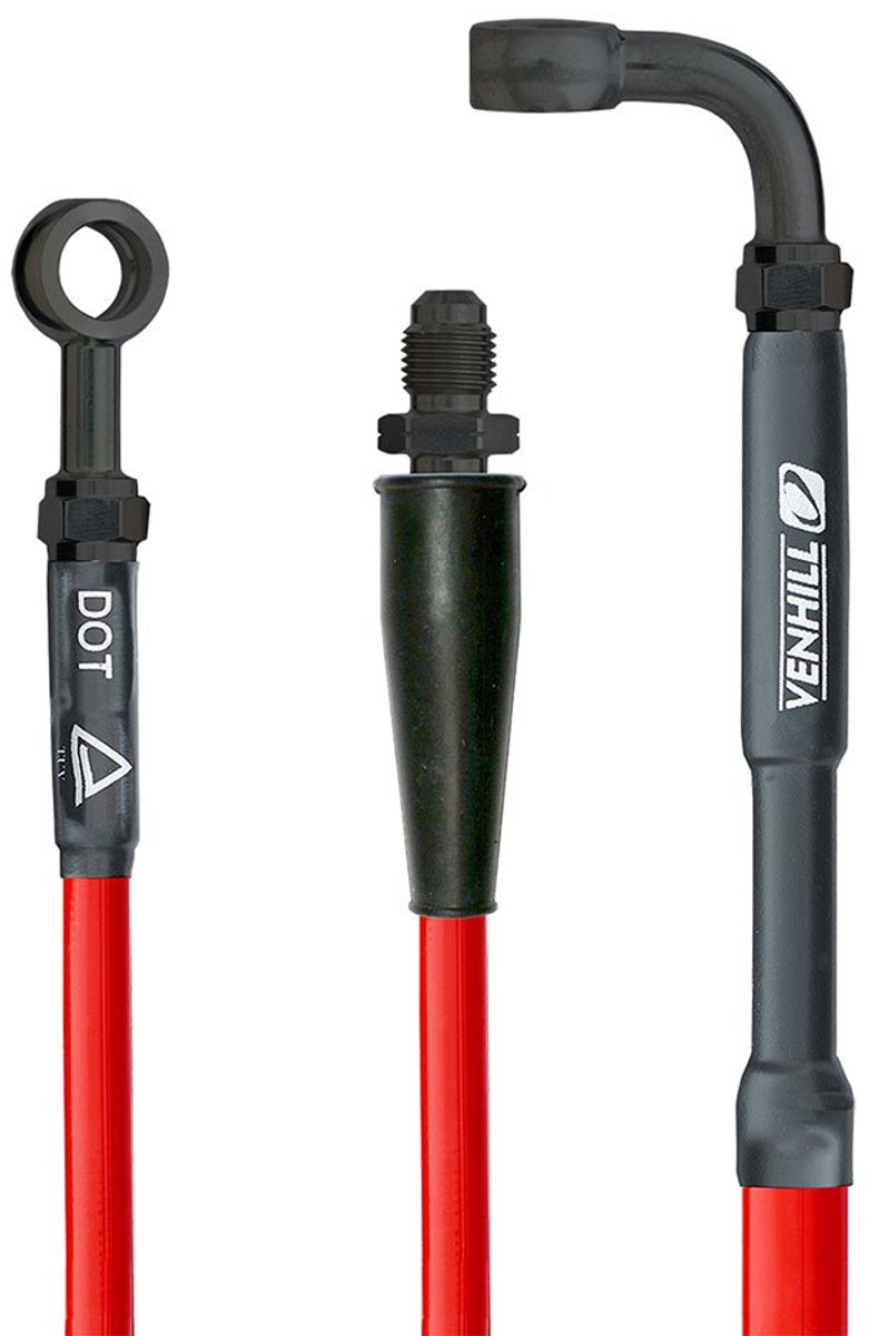 Venhill Husqvarna Wr 250 2006-2012 Achterremleiding Zilver