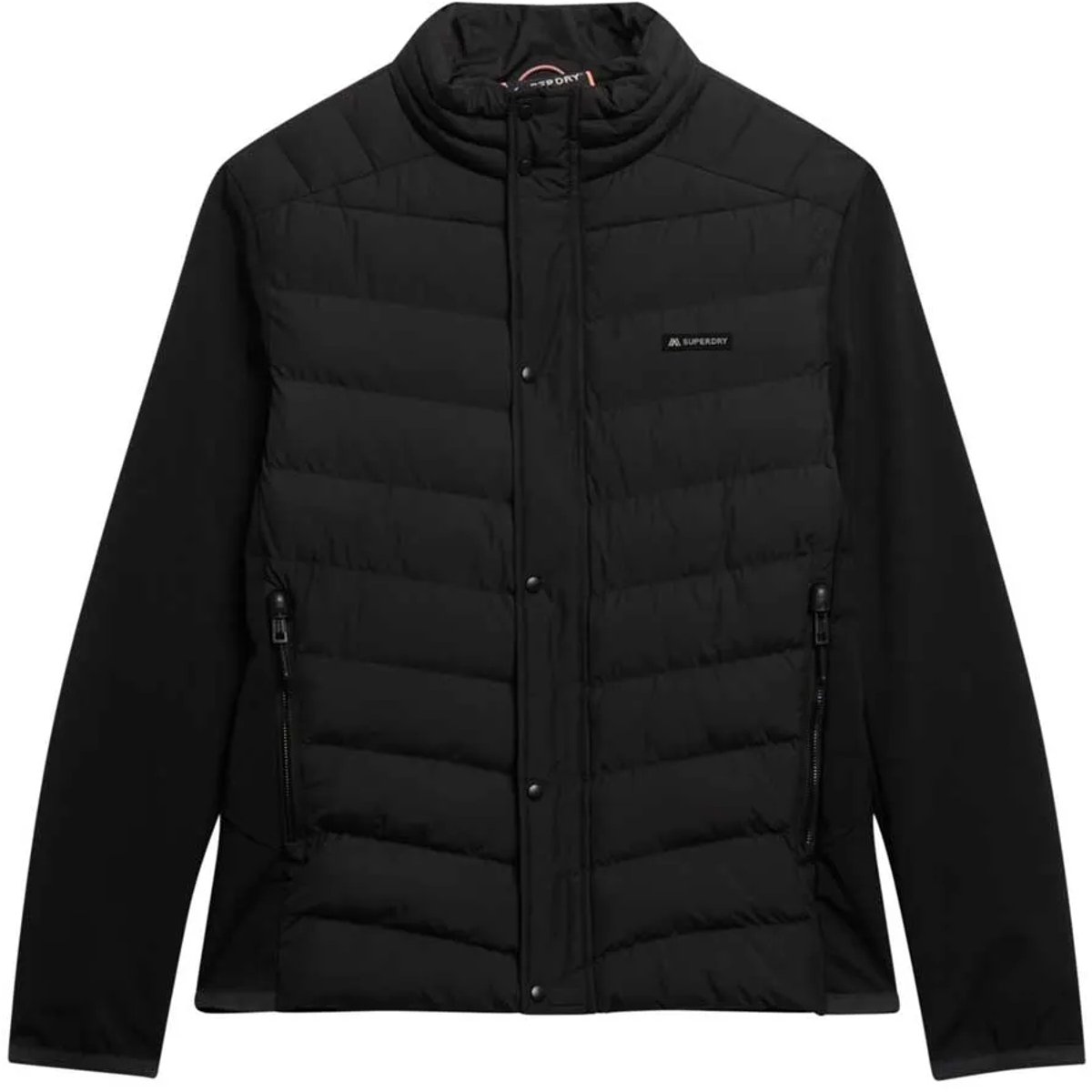 Superdry Storm Popper Softshell Jas Heren Gewatteerde jassen Zwart