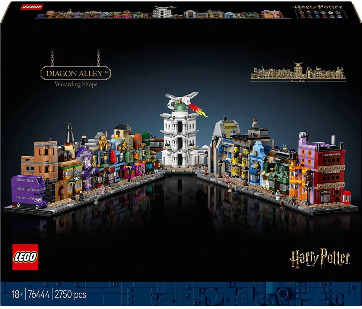 LEGO Harry Potter™ De Wegisweg™ tovenaarswinkels tovenaarsset - 76444 — afbeelding 24