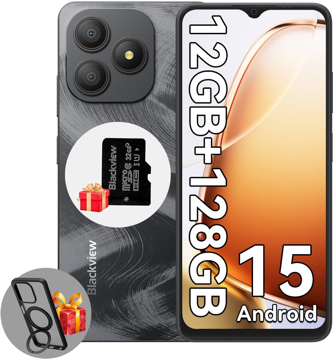 Smartphone Blackview WAVE 9C - Dual SIM 4G - 12 Go de RAM, 128 Go