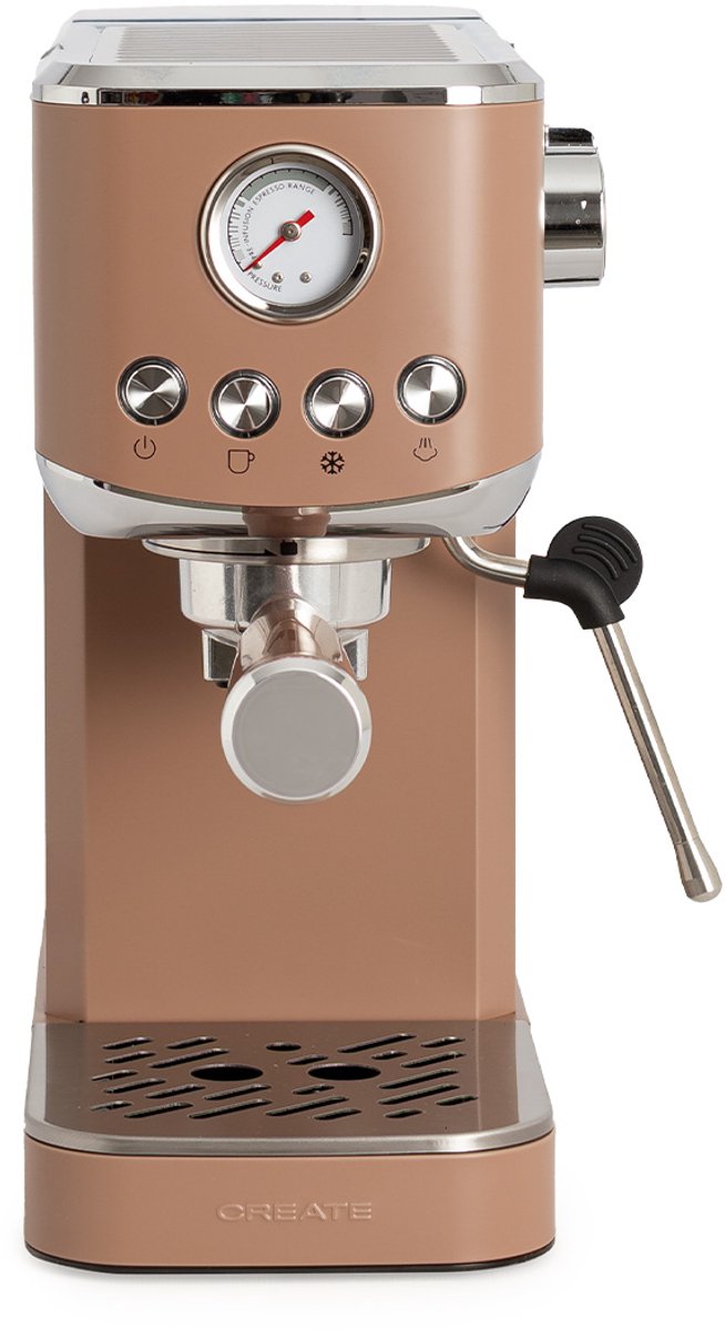 CREATE - Espressomachine met functie voor koude koffie - Mokka - THERA CLASSIC COMPACT
