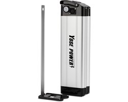 36V 10,4Ah Fietsaccu SilverFish voor Aldi Citystar, Silent Force, Alu-rex, Belair Somera,MiFa, Rex, Prophet