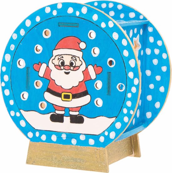 Theelichthouder set - rendier en engel - Kerst shop