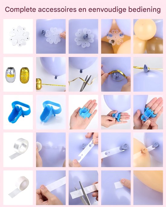 Elektrische ballonpomp 600W – dubbele spuitmond, auto/semi-automatisch,snel en eenvoudig ballonnen opblazen – ideaal voor feestjes en decoratie — afbeelding 4