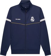 Real Madrid Trainingspak Heren - Vest + Trainingsbroek - Officiële Fanmerchandise - Blauw/Wit - Maat S t/m XXL