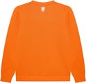 Oranje trui met op de rug het KNVB-logo in wit.