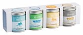 AquaFinesse 4-in-1 Crystals - Whirlpools - Badzout voor spa en hottub - 4 geuren - Op basis van zeezout - tot 25 keer te gebruiken - Huidverzorgend