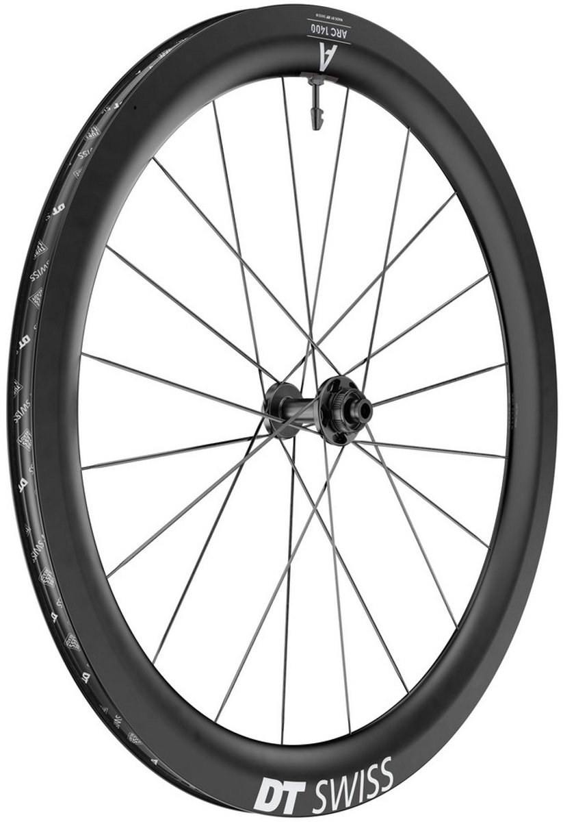 Dt Swiss Arc 1400 Dicut 55 Cl Disc Tubeless Racefiets Voorwiel Zilver 12 x 100 mm