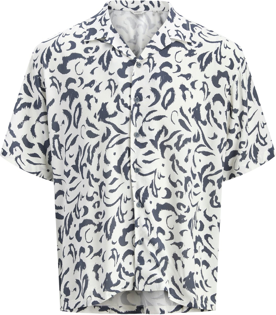 JACK&JONES - JREBBLOSSOM AOP RESORT SHIRT SS - Jongens - Overhemden