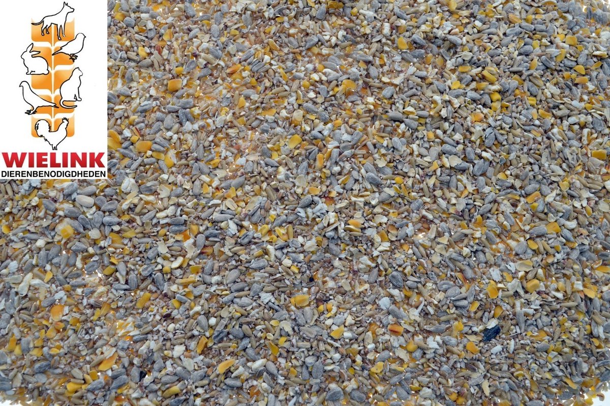 Strooivoer - wintervoer voor buitenvogels - Kiemvrij/No mess 5 kg.
