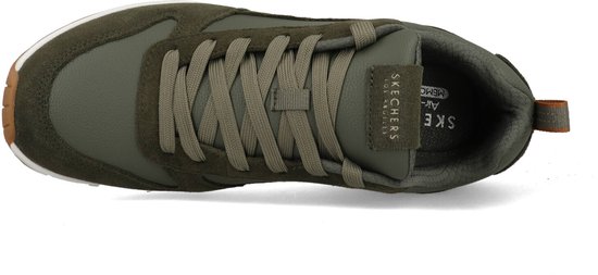 Skechers Uno - Stacre Baskets pour femmes pour hommes - Vert olive - Taille 44