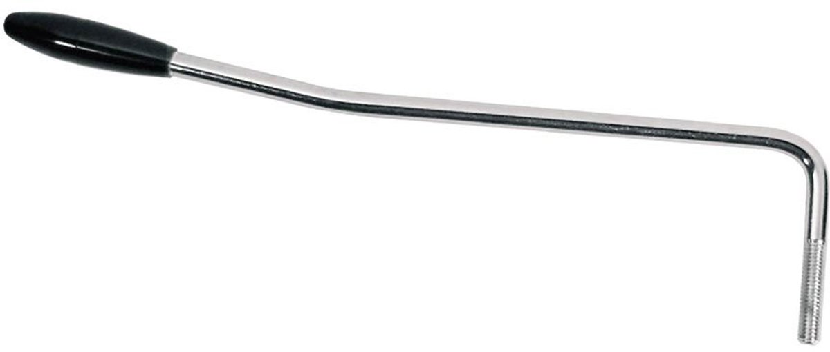 Tremolostang - Boston TA-6-FCB - 6mm schroefdraad - 5mm armdiameter - Chroom - Zwarte knop