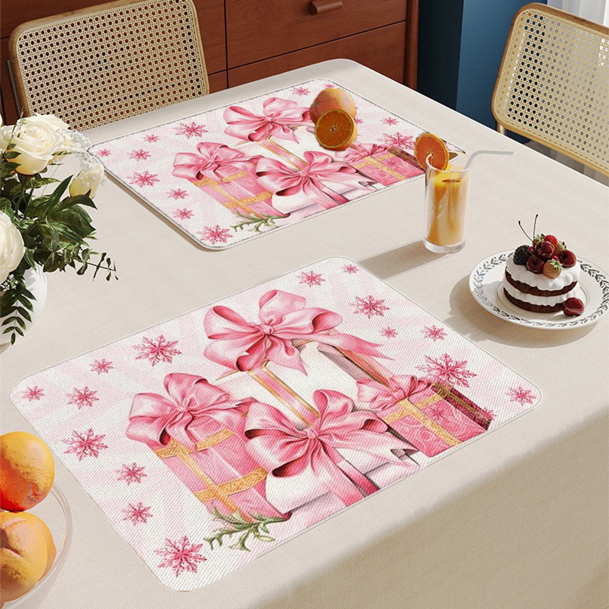 Duurzame Placemats 6 Stuks - Hittebestendig - Makkelijk schoon - PVC - 30 x 40cm 3