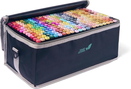 Twinmarkers 262 stuks voor volwassenen - Alcohol markers - Stiften - Markeerstiften - Vivid Green