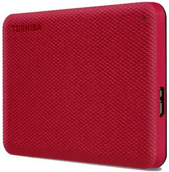 External Hard Drive Toshiba CANVIO ADVANCE Red 4TB USB 3.2 Gen 1 van Merkloos — afbeelding 2