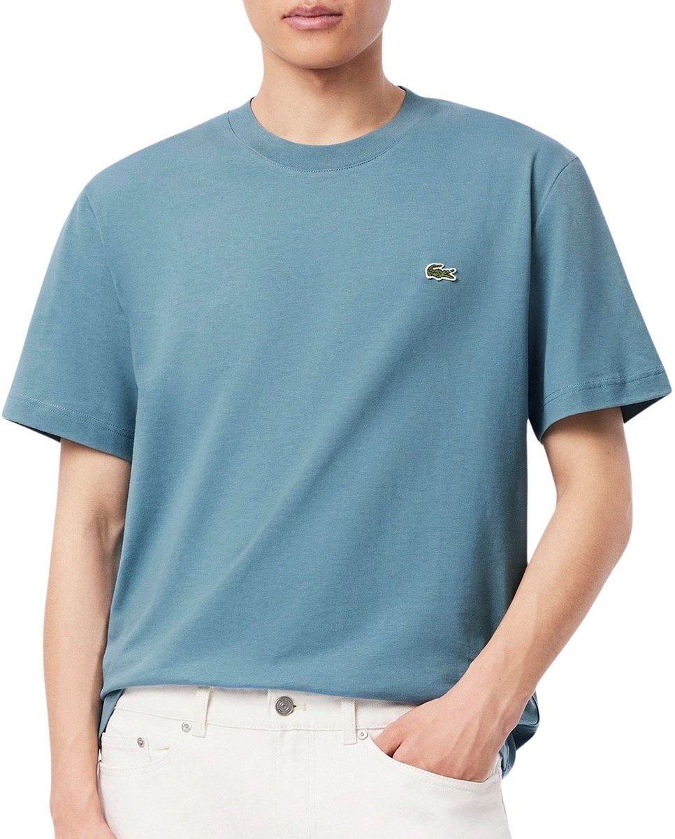 Lacoste T-Shirt Limestone – Heren Casual T-shirts Groen