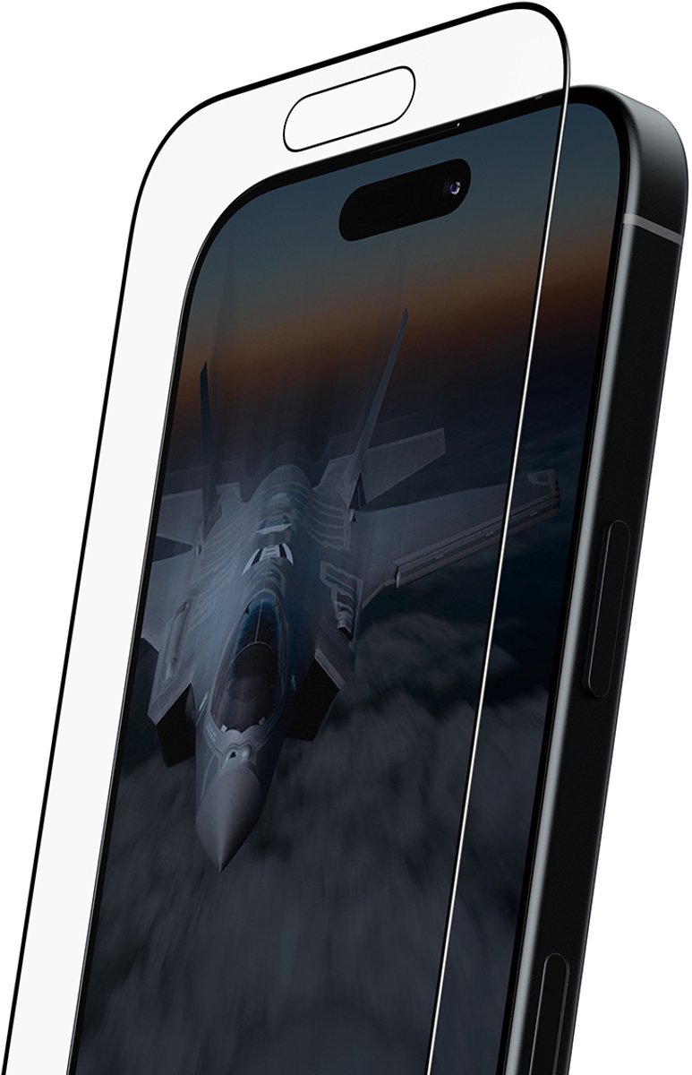 PanzerGlass Stealth Ultra Wide Fit iPhone 17 glazen screenprotector fastfit