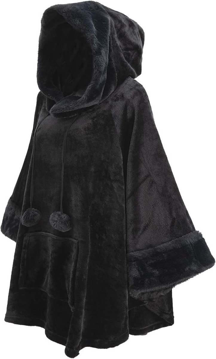 Draagbare hoodie deken voor dames en heren - oversized en warm