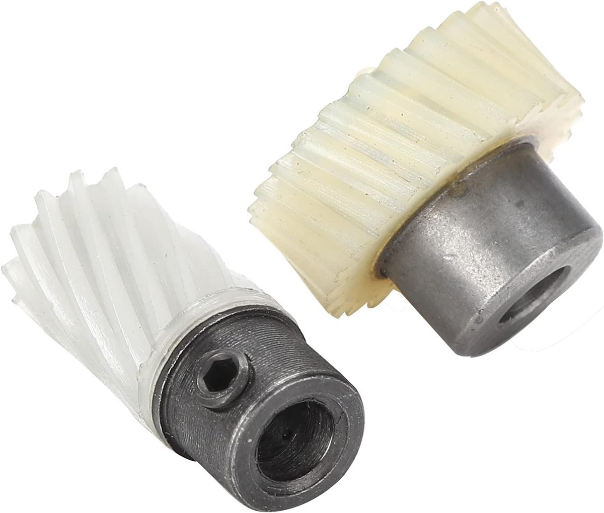 2PCS Haak Aandrijfwiel Set - Plastic - IJzeren Naai-machine Aandrijfas Tandwiel Kit voor Singer Naai Machines