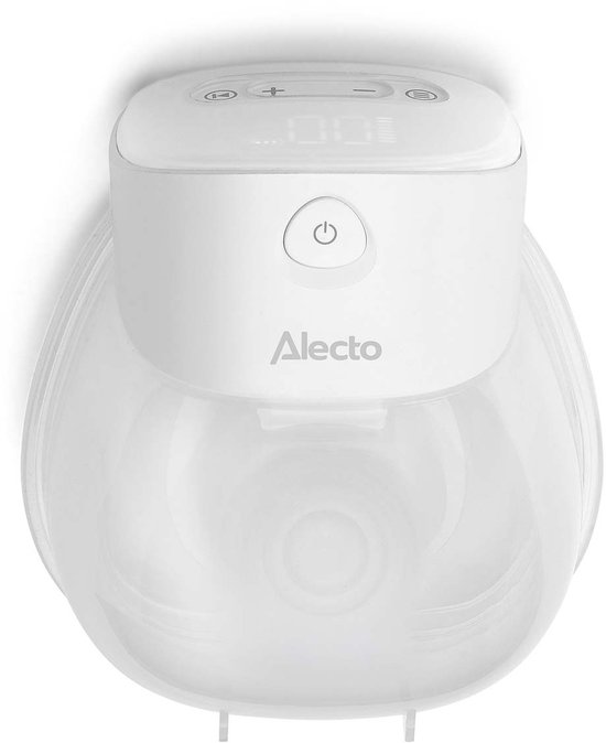 Alecto Borstkolf - Handsfree Borstkolf - Draagbaar en Elektrisch - Compact en Stil - BCB50 - Wit