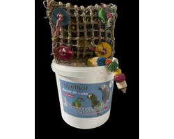 papegaai select 3 kg met pellets inc speeltje