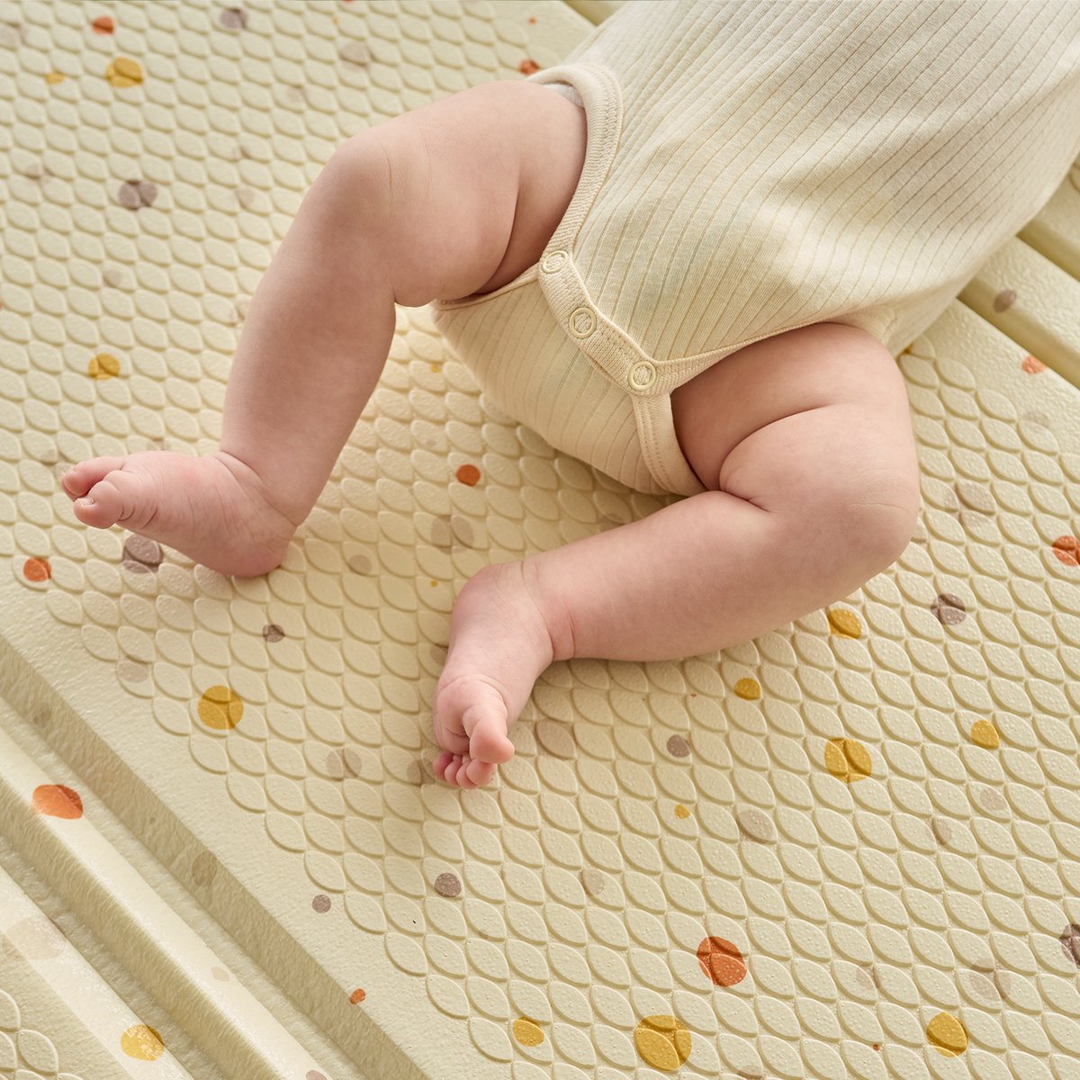 Lionelo Zora Speelmat Baby – Premium Foam Speelkleed 180×200×1.5 cm – Dikke Dubbelzijdige Kruipmat Antislip – Boho Beige Speeltapijt voor Woonkamer & Kinderkamer – Opvouwbaar + Opbergtas – Baby Speelgoed vanaf 0+ Maanden – Grote Speelmat voor Cadeau — afbeelding 19