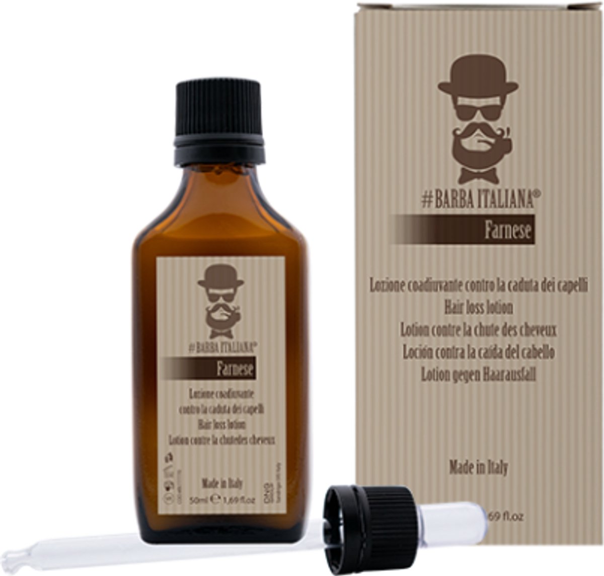 Lotion against hair loss Barba Italiana Farnese 50 ml