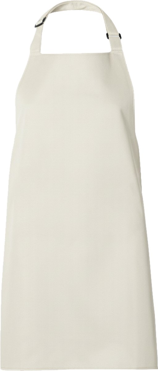 Chefs Fashion - Afwas schort voor dames en heren - Unisex - Gebroken Wit - Simpel verstelbaar - Waterafstotende stof - 71 x 82 cm