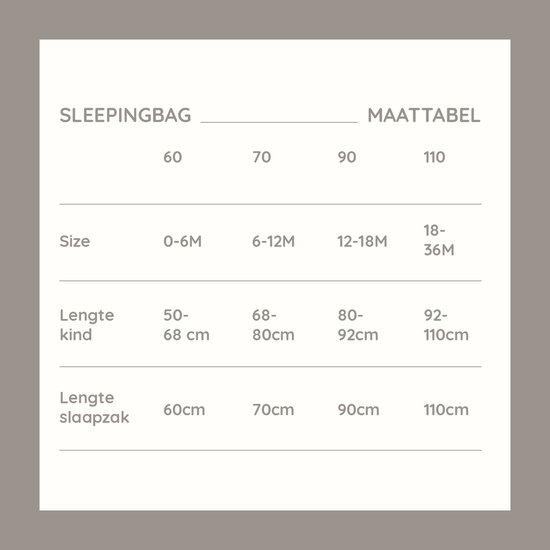 Fresk Slaapzak Baby Winter – Afritsbare Mouwen - Interlock met Lichte Voering - Biologisch Katoen - Zacht en Ademend - TOG 2.8 - Groen - Deer Olive — afbeelding 2