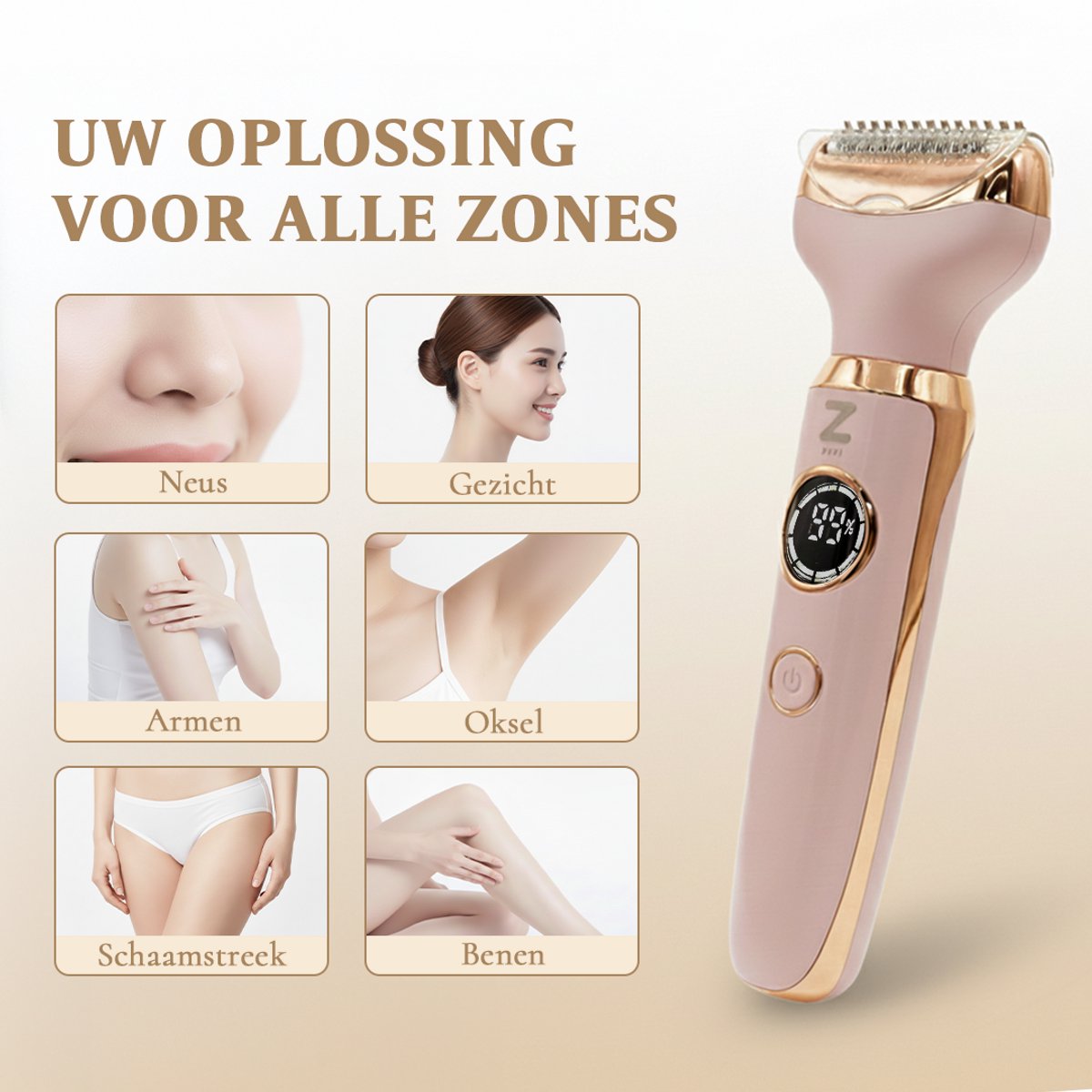 Ladyshave 4-in-1 Scheerapparaat thumbnail 5