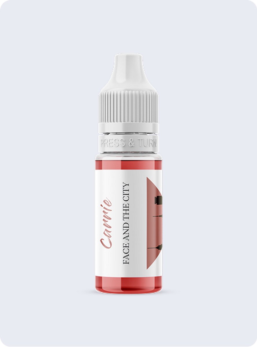 FACE Carrie Hybrid Lip Pigment – Neutral Pink-Brown Nude PMU Pigment