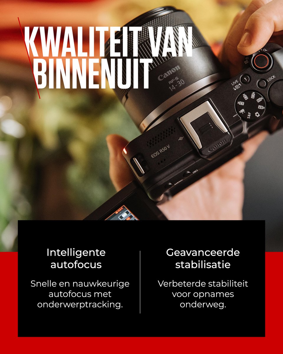 Canon EOS R50 V : De Beste Systeemcamera voor Video & Vlogs - Afbeelding 5