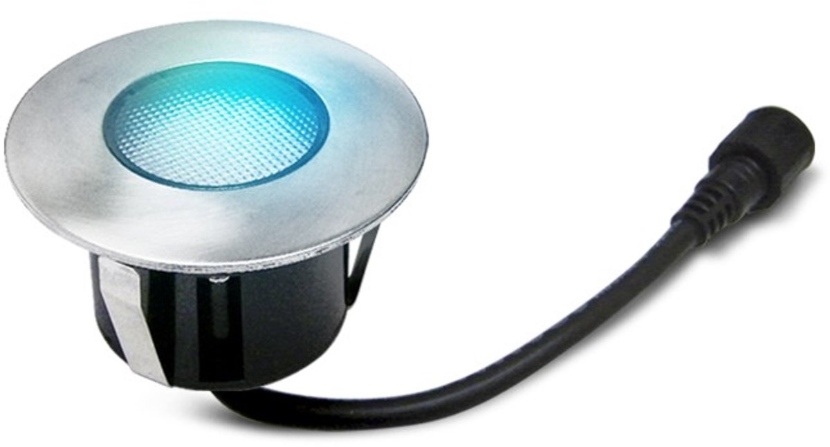 Easy Connect Inbouwspot - Blauw - ⌀ 9,5cm