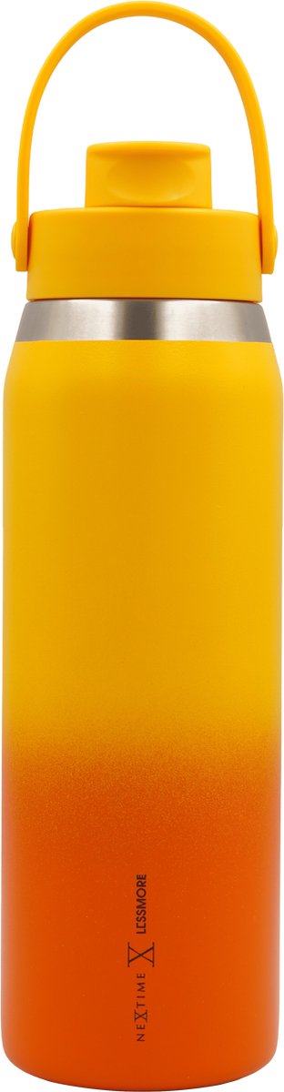 Thermische fles 710ml (24oz)-95% gerecycled roestvrij staal - Tulip Yellow 'Canvas Bottle 24'
