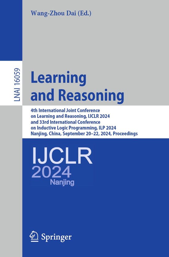 Springer Nature Proceedings Computer Science - Learning and  ... - cover